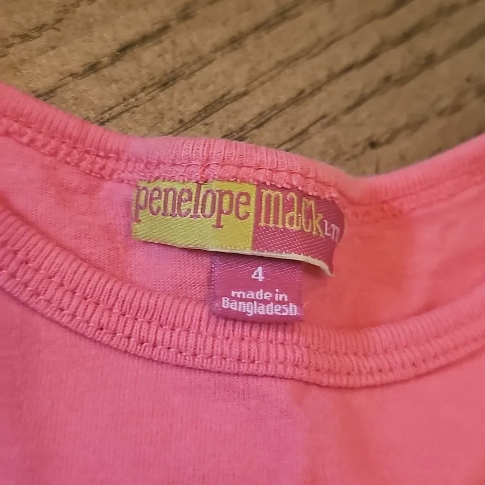 Unicorn Sparkle Shirt 4T Penelope Mack  And Mermaid Pant PJ
